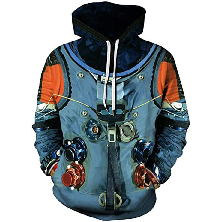 NASA Space Suit 3D Digital Printed Hoodie Men&