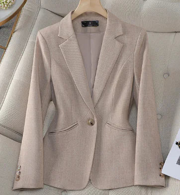 Modern Fit Tailored Blazer - Korean Style (One Piece)