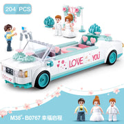 Kids' Castle Building Blocks Toy - Princess Villa Set