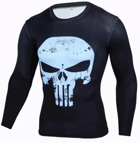 3D Digital Print Superman T-Shirt & Captain America Gear