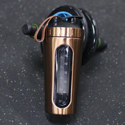 Stainless Steel Transparent Shaker Bottle for Fitness