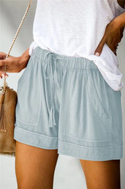 European High-Waisted Wide-Leg Pants for Summer