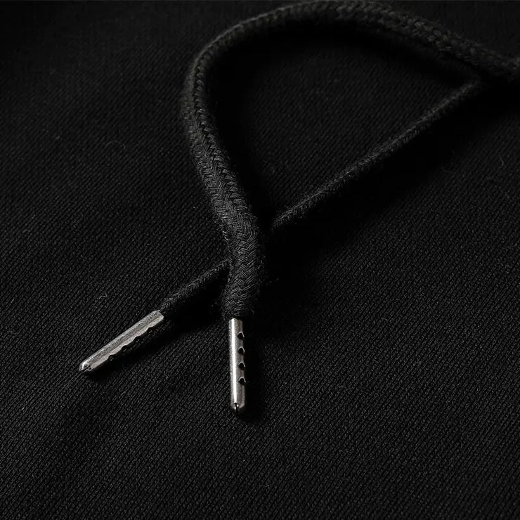 Japanese Style Dragon Embroidered Hoodie for Men