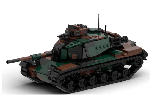 MOC-165695 Compatible LEGO M60 Patton Tank Set