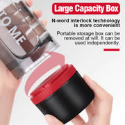 Shaker Cup for Fitness with Mixing Ball - Portable Bottle