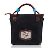 Embroidered Canvas Bag - Trendy Tote Bag