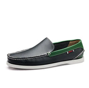 Men's Casual Leather Loafers - Breathable British Style