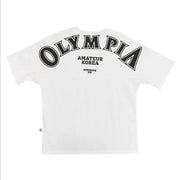 Men's Olympia Printed Cotton T-Shirt for Gym Workout