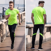 Men's Plus Size Five-Piece Running Sportswear Set