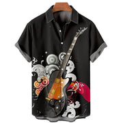 Men's Casual Polyester Spandex Shirt for Any Scene