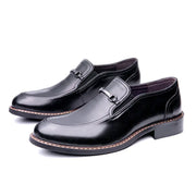 Men's Casual Leather British Loafers - One Step Trend