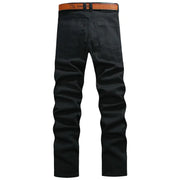 Men's Casual Straight-Leg Jeans for Spring and Autumn