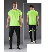 Men's Plus Size Five-Piece Running Sportswear Set