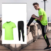 Men's Plus Size Five-Piece Running Sportswear Set