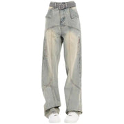 Retro Straight Jeans for Women