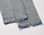 Retro Loose Fit Men's Small Straight Jeans