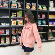 Embroidered Letter Hoodie Jacket