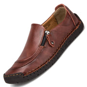 Men's Handmade Leather Driving Loafers (Slip-On)
