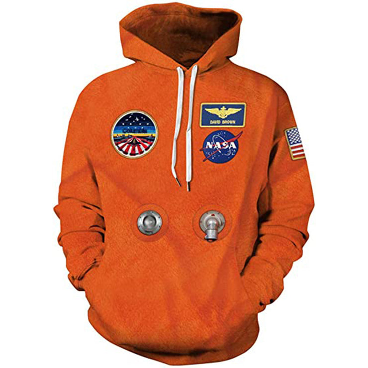 NASA Space Suit 3D Digital Printed Hoodie Men&