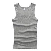 Men's Casual Cotton Vest for Gym Exercise and Comfort