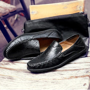 Men's Casual Leather Driving Shoes - Stylish Loafers