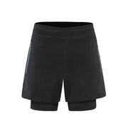Men's Running Two-Piece Sports Shorts