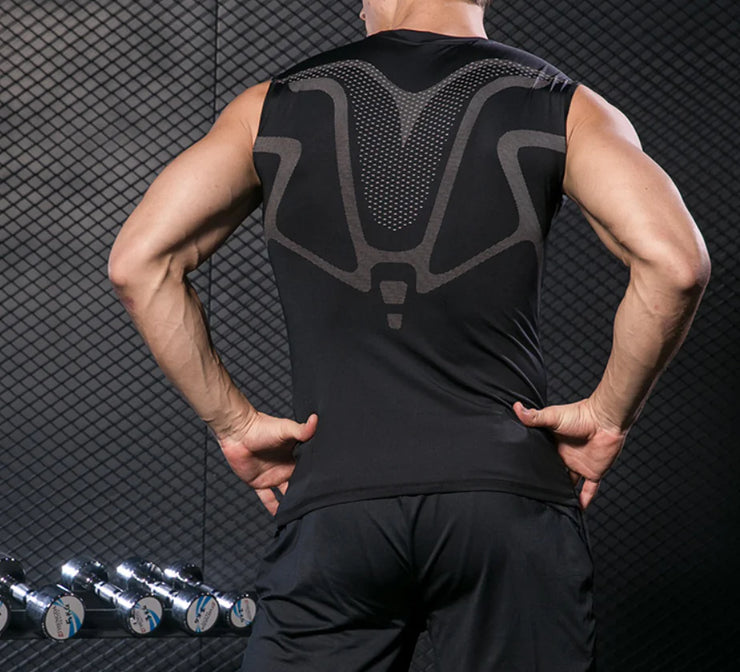 Sports Vest, Sleeveless Gym Top, Quick-Dry Workout Shirt
