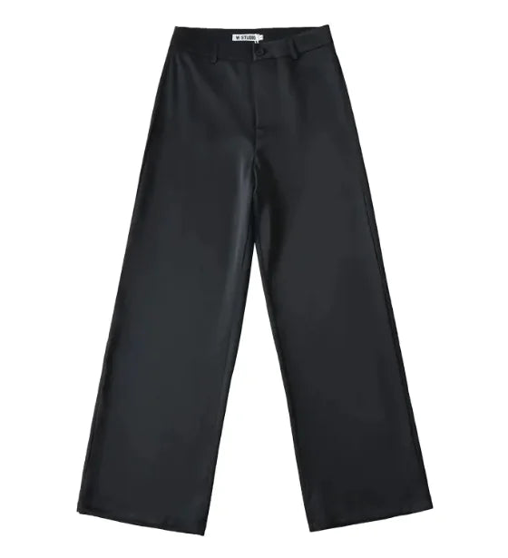 Chic Loose-Fit Tailored Pants for Women