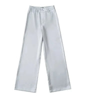 Chic Loose-Fit Tailored Pants for Women