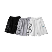 High-Waisted Casual Wide Leg Sports Pants