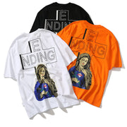 Men's Hip Hop Streetwear Loose Fit T-Shirt