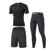 Running Training T-Shirt and Basketball Workout Set