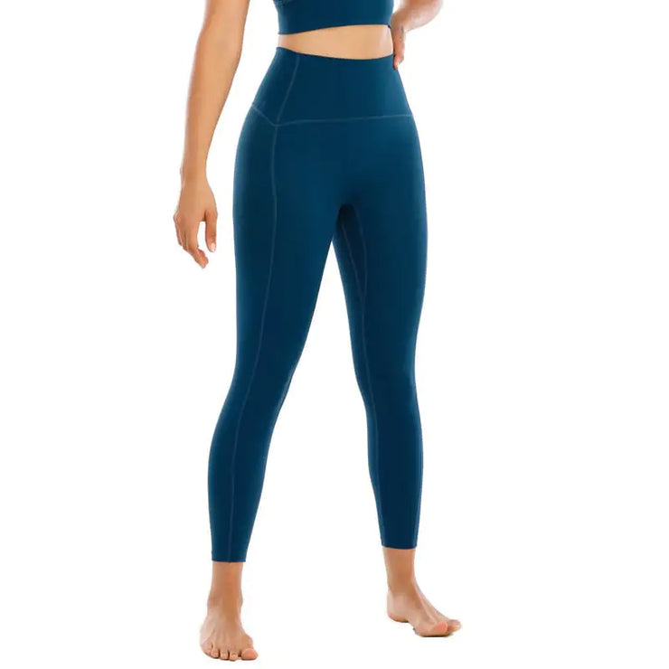 High Waist Nude Stretch Yoga Pants Without Embarrassment