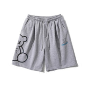 High-Waisted Casual Wide Leg Sports Pants