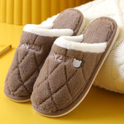 Couples' Cotton Slippers for Women - Indoor Use