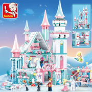 Kids' Castle Building Blocks Toy - Princess Villa Set