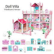 Dream House Dollhouse Playset with 25 Accessories