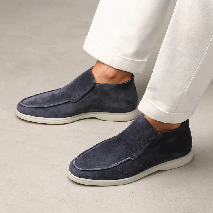 Suede Loafers