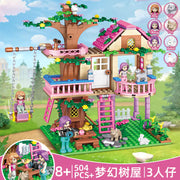 Kids' Castle Building Blocks Toy - Princess Villa Set