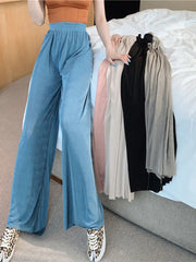 High-Waisted Casual Wide-Leg Pants for Women