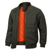 Men's Plus Size Air Force Flight Jacket for Fall/Winter