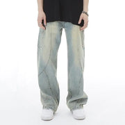 Retro Straight Jeans for Women