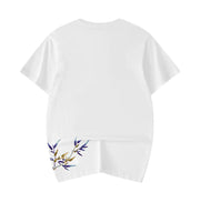 Embroidered Bamboo Men's T-Shirt for Summer 2023