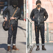 American Retro Straight Leg Dark Jeans