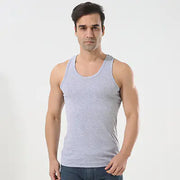 Men's Sporty Polyester Gym Vest for Any Activity