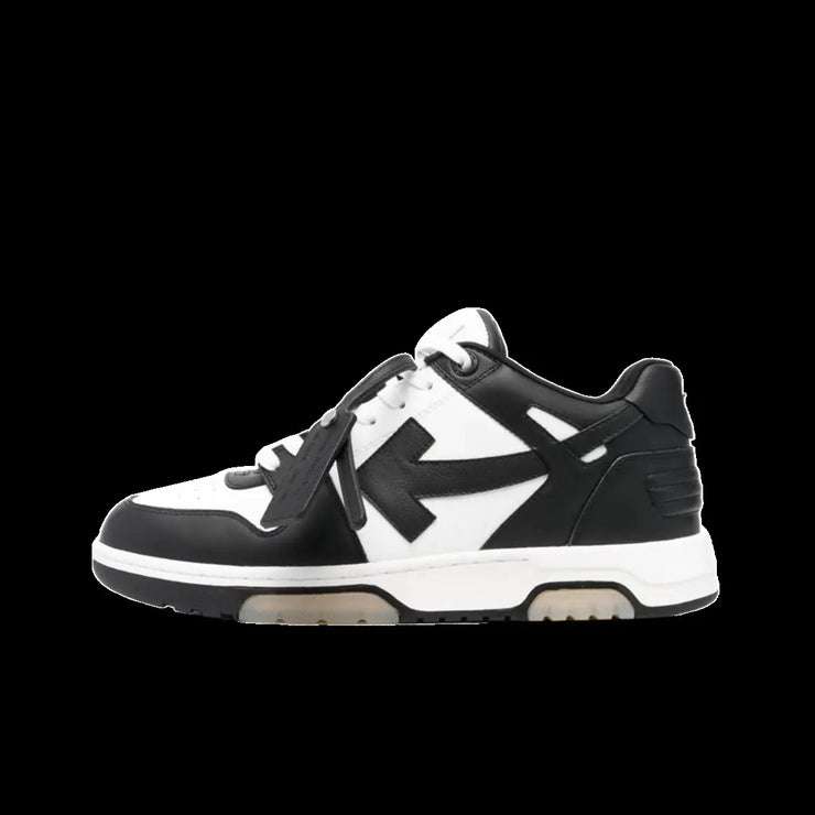 OFF-WHITE Leather Arrow Low-Top Sneakers for All