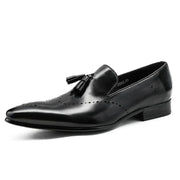 Men's Leather Penny Loafers for Business and Casual Wear