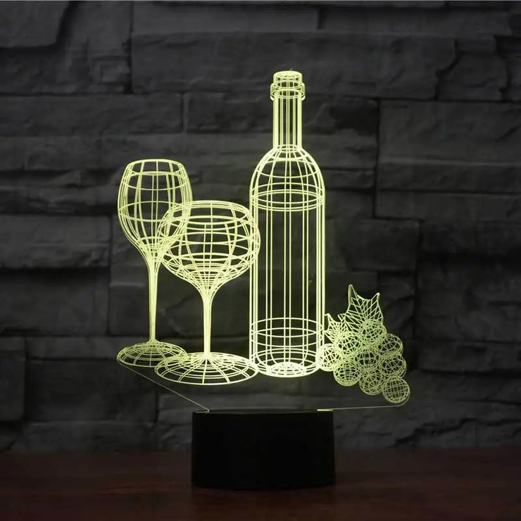 3D Touch Creative Night Light
