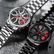 SVJ Men's Fashion Watch S550 Forged Hollow Design