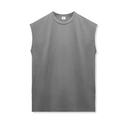 Men's Casual Polyester Vest for Gym and Exercise